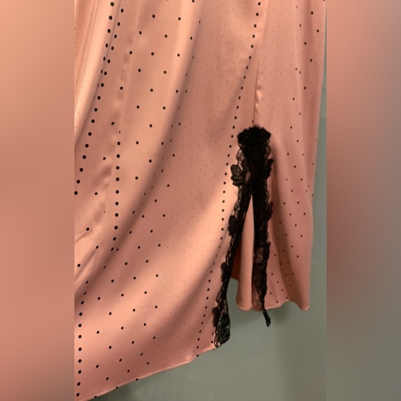 Excellent Condition, Victoria's Secret, Pink & Black Slip Dress, Size Medium - Picture 8 of 12